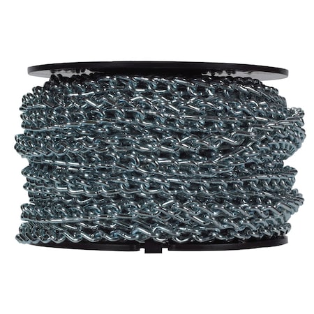 Campbell Chain & Fittings Campbell No. 2 Twist Link Carbon Steel Machine Chain 5/32 in. D X 125 ft. L 0726627